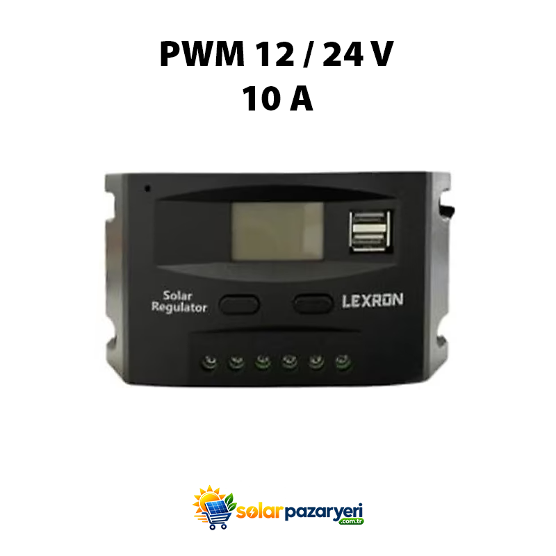 10A PWM Şarj Kontrol Cihazı