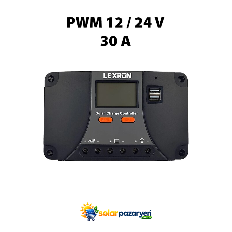 30A PWM Şarj Kontrol Cihazı