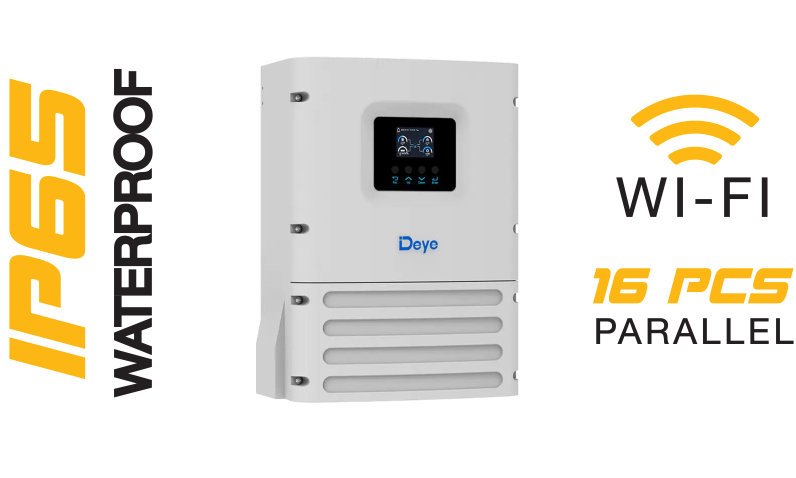 DEYE 6kW off-grid tam sinüs inverter IP65