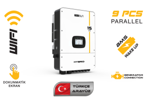 MEXXSUN 15kW hibrit trifaze inverter